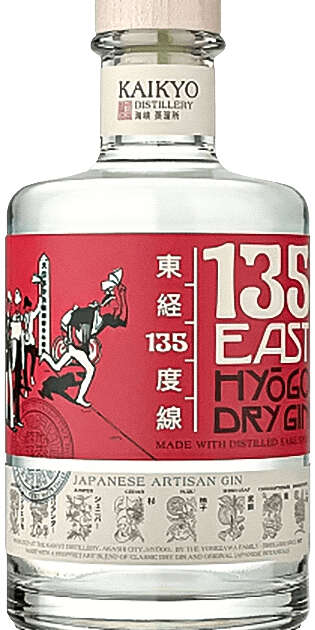 Джин 135 East Hyogo Dry Gin Kaikyo