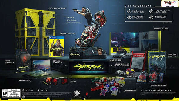 Cd Projekt Red CyberPunk 2077 - PlayStation 4 Collector&#039;s Edition