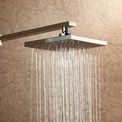 Square Rain 20x20cm Shower Head(A Grade ABS) - FaucetSuperDeal.com