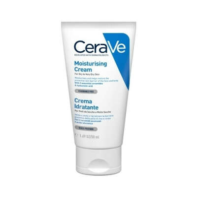 CeraVe Увлажняющий крем Для сухой и очень сухой кожи лица и тела 50мл