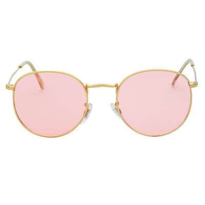 pink sunglasses;