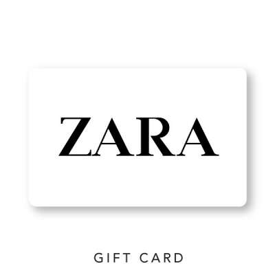 ZARA gift certificate