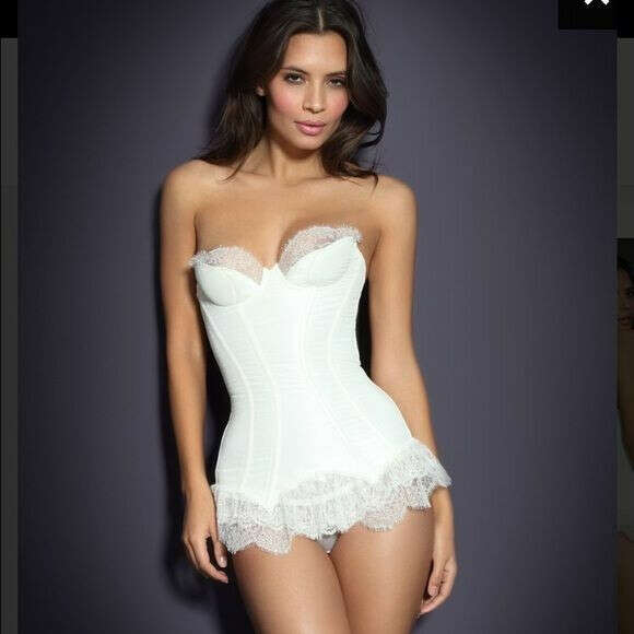 Agent Provocateur Cream Lace Honesty Corset size 3 (medium)  | eBay