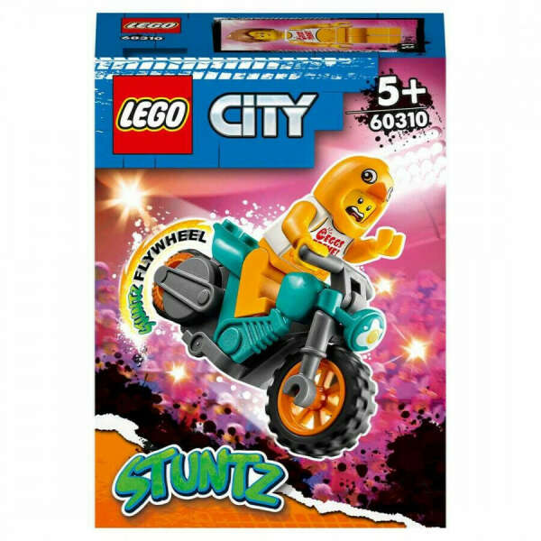 LEGO 60310 Трюковый мотоцикл с цыплёнком