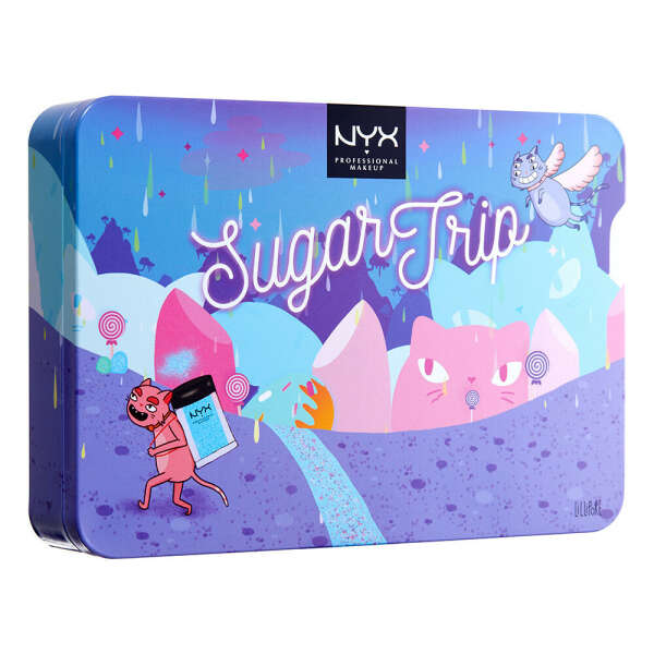 NYX Набор глиттеров SUGAR TRIP GLITTER VAULT