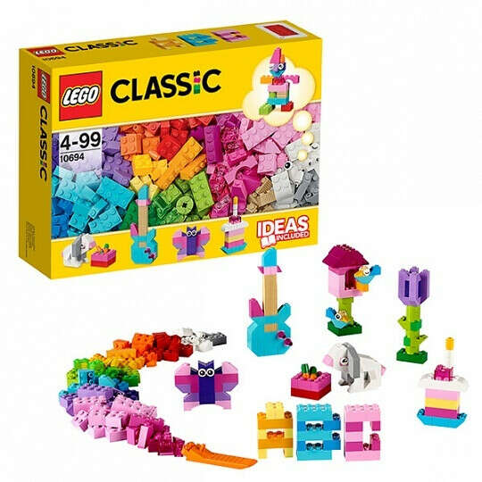 Lego  Classic   Набор для творчества - пастельные цвета 10694