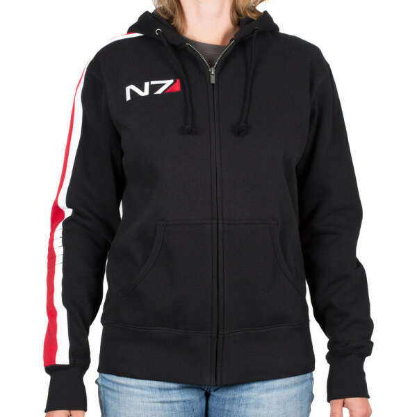 Ladies N7 Armour Stripe Hoody Mk-II