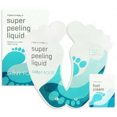 Пилинг для ног Tony Moly Shiny Foot Super Peeling Liquid (1+1)