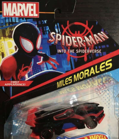 Miles Morales custom Hot Wheels