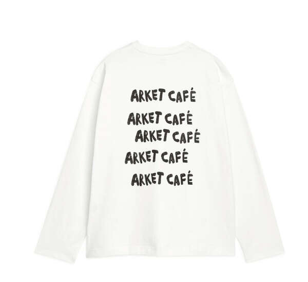 5/7 ARKET CAFÉ Long-Sleeved T-shirt
