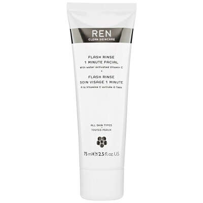 REN Flash Rinse 1  Minute Facial (75ml)