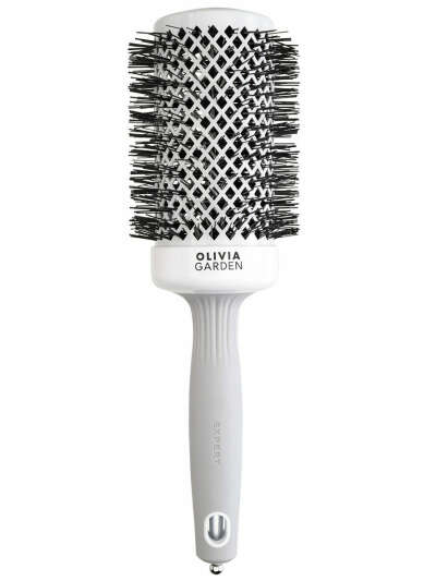 Круглая расческа брашинг для укладки волос с керамическим покрытием Термобрашинг Olivia Garden Ceramic ion 55 мм OGBCI55