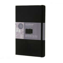 Записная книжка Moleskine Black Japanese Album, Large (13х21см), черная