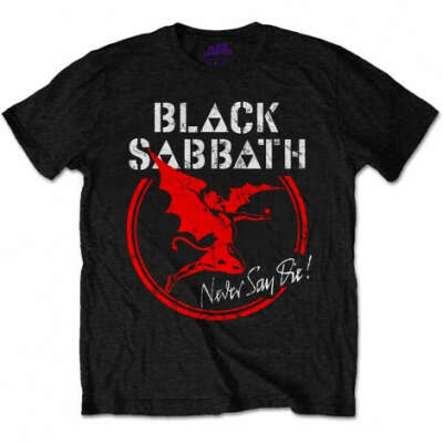 Футболка Black Sabbath - Archangel Never Say Die Black