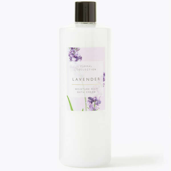 Lavender Bath Cream 500ml | Floral Collection | M&S