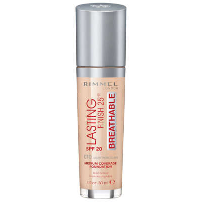 Тональная основа Rimmel Lasting Finish Breathable Foundation 30 мл (различные оттенки)