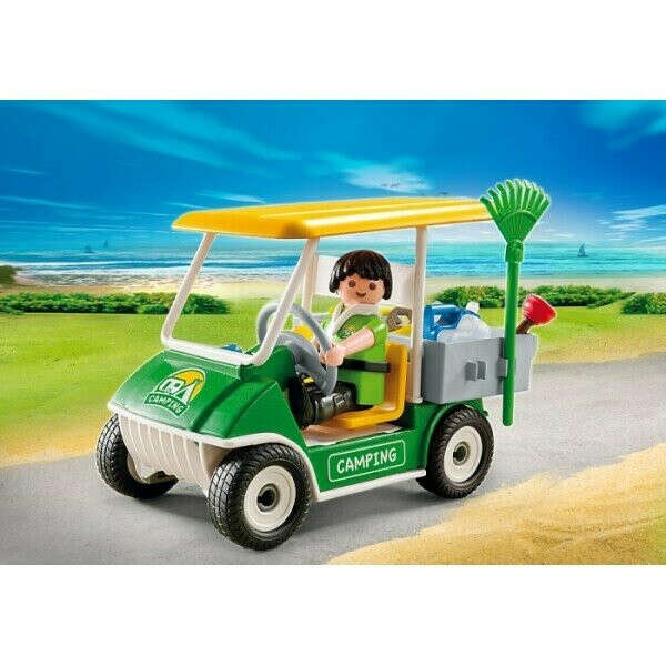 Playmobil Веселые каникулы 5437 Автомобиль для обслуживания кемпинга