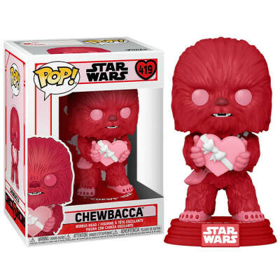 Funko POP! Bobble: Star Wars: Valentines: Cupid Chewbacca