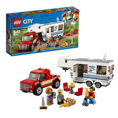 Купить конструктор Lego City 60182 Лего Город Дом на колесах в интернет магазине Toy.ru