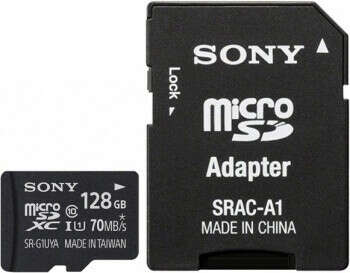 microsd 128 gb Sony