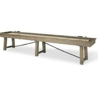 Isaac 12&#039; Shuffleboard Table by Plank & Hide
