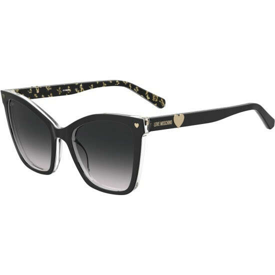 Солнцезащитные очки LOVE MOSCHINO MOL045/S, черный