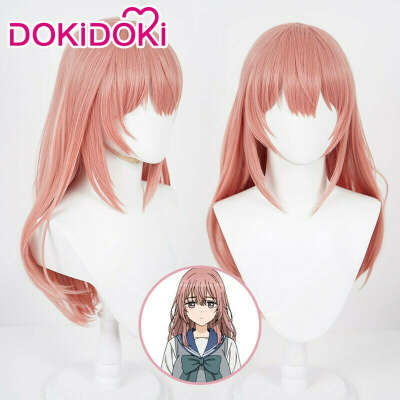 【Ready For Ship】DokiDoki Anime My Dress Up Darling Cosplay Inui Shinju Cosplay Wig Pink Cute Hair