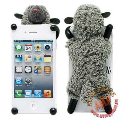 Чехол для iPhone 4/4S Soft Sheep серая