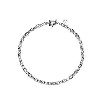 Anchor Chain Halskette Silber