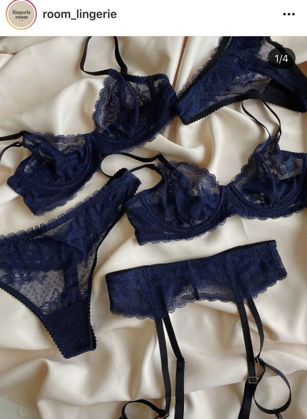 Комплект белья с поясом от Room_lingerie