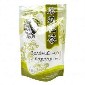 Чай Зеленый с цветками Жасмина Black Dragon (листовой)100г | Китай
