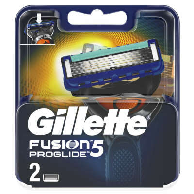 Сменные кассеты Gillette Fusion5 ProGlide 2 шт - Маркетплейс goods.ru