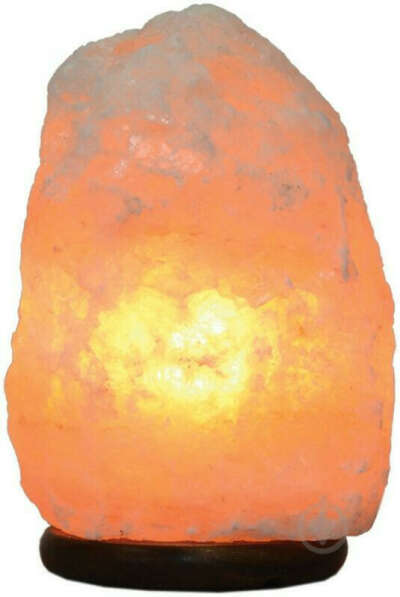 Настольная лампа соляная Геотон ННБ 01-15-340 15 Вт E14 оранжевый 11.001.2