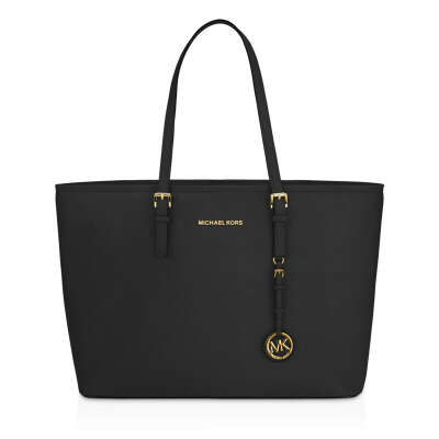 Дорожная сумка MICHAEL Michael Kors 15" Saffiano Jet Set, черная