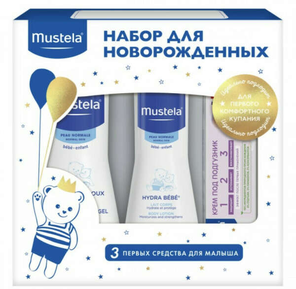 Mustela Набор подарочный для новорожденных Mustela https://akusherstvo.ru/catalog/391514-nabor-podarochnyj-dlya-novorozhdennyh/