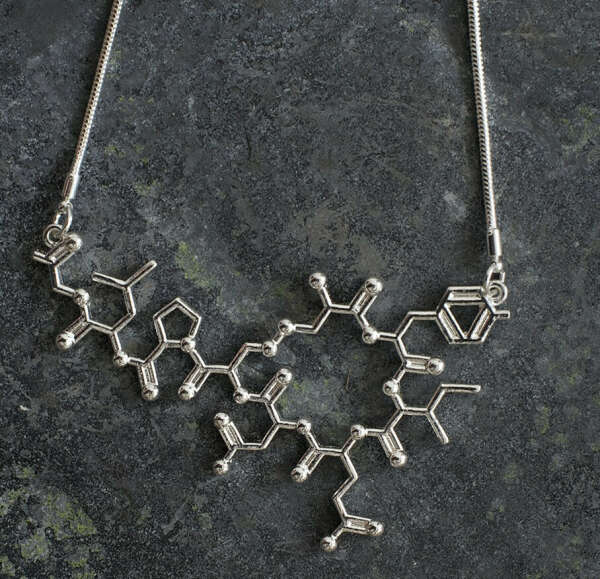 Oxytocin Molecule Necklace