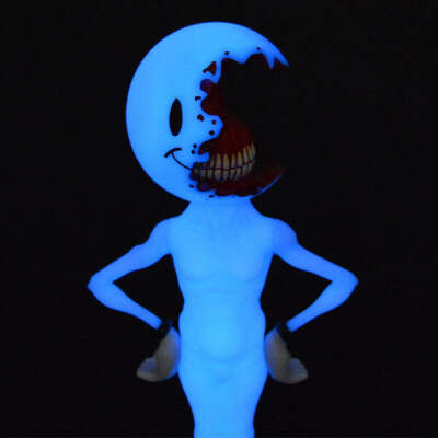 Half a Nice Day : Blue Edition by Alex Pardee