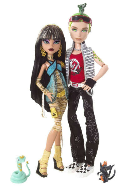 Monster high Cleo and Deuce