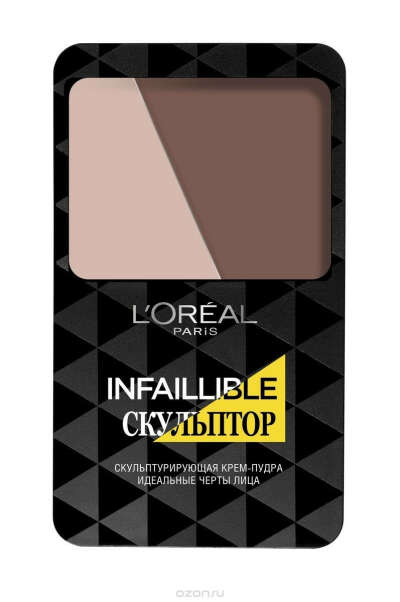 L&#039;Oreal Paris Скульптурирующая крем-пудра "Infaillible Скульптор", оттенок 01 Светлый, 10г