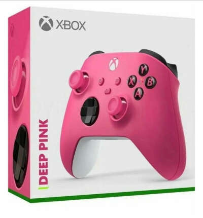 Xbox series controller deep pink