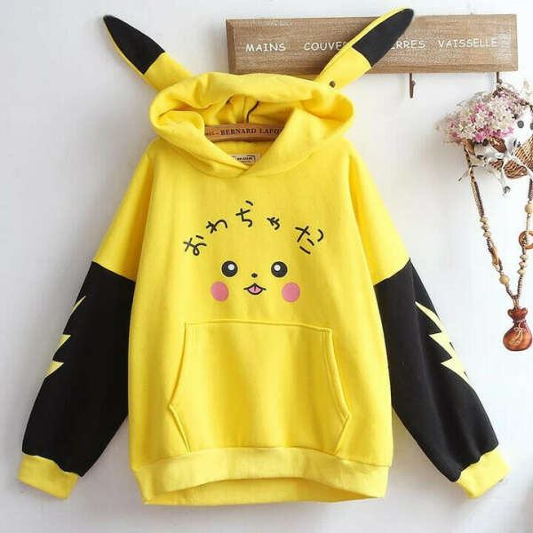 PIKACHU HOODIE SWEATER