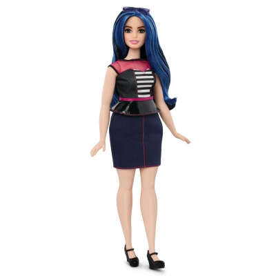 Barbie Fashionistas Doll 27 Sweetheart Stripes - Curvy