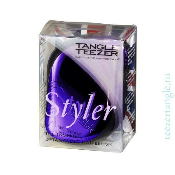 Расческа для волос Tangle Teezer Compact Styler Purple Dazzle