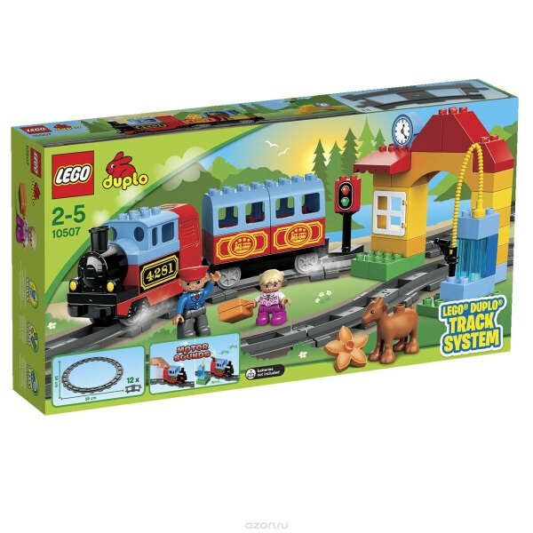 LEGO DUPLO Конструктор Мой первый поезд 10507