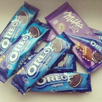 Oreo и Milka Oreo