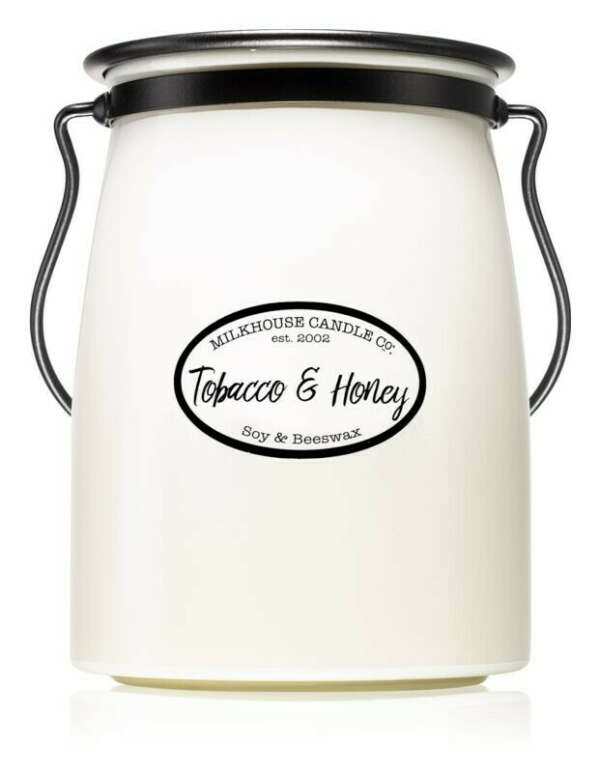 Milkhouse Candle Co. Creamery Tobacco & Honey