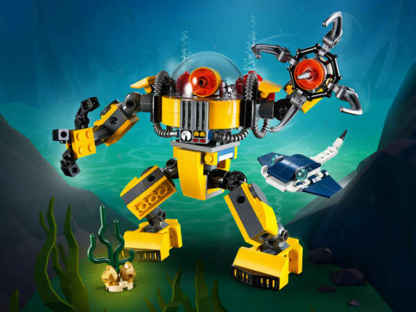 Конструктор Creator (Креатор) 31090 Робот для подводных исследований LEGO® (ЛЕГО) - купить в Сети сертифицированных магазинов LEGO, Москва