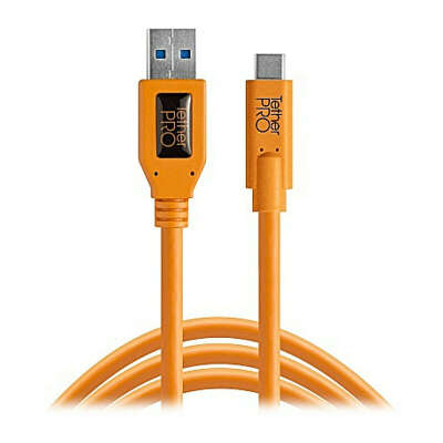Купить Кабель Tether Tools TetherPro USB 3.0 to USB-C 4.6m Orange (CUC3215-ORG)