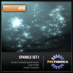 * PREFABRICA Textures * Animated Sparkles Set 01