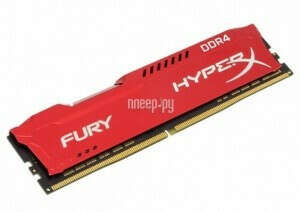Модуль памяти Kingston HyperX Fury DDR4 DIMM 2133MHz PC4-17000 CL14 - 8Gb HX421C14FR2/8